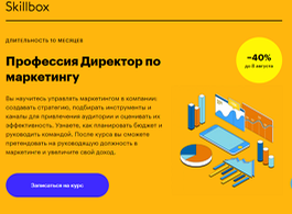 Профессия Директор по маркетингу (Skillbox.ru)
